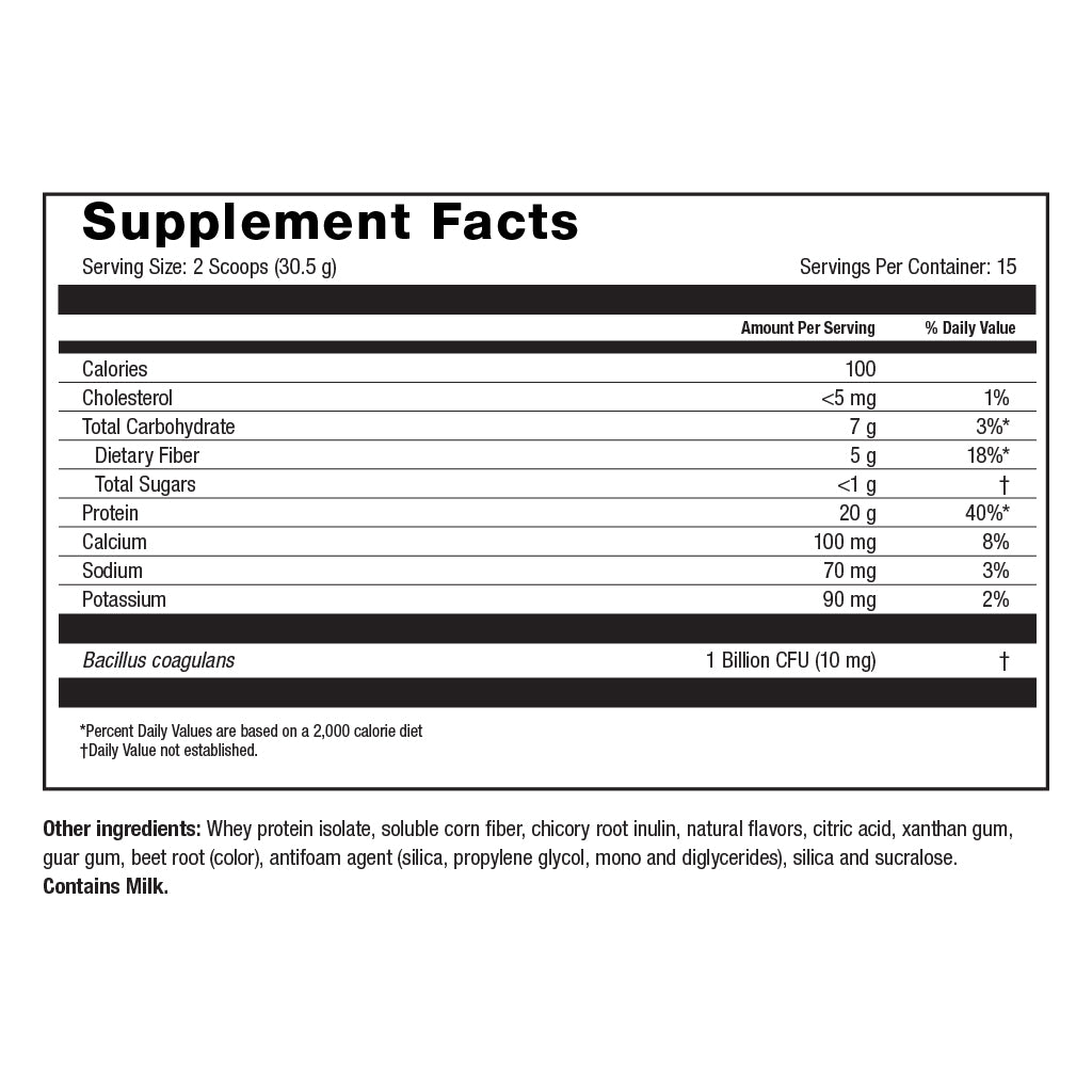 Protein + Probiotic