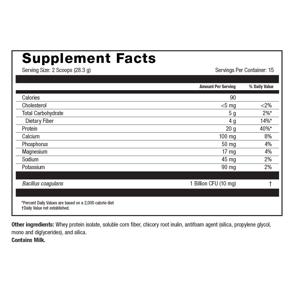 Protein + Probiotic