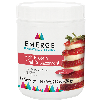 Banana-Berry Bariatric Meal Replacement