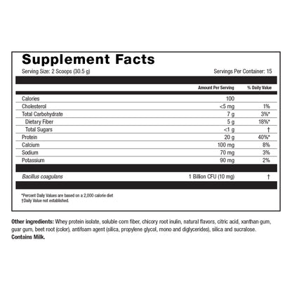 Protein + Probiotic