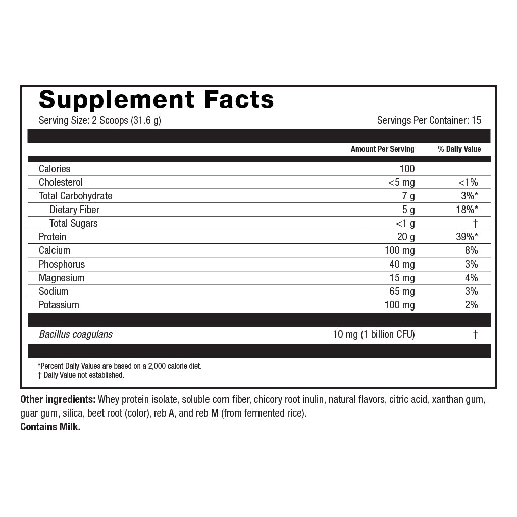 Protein + Probiotic