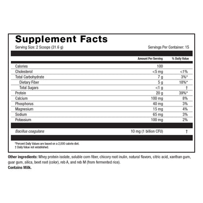 Protein + Probiotic
