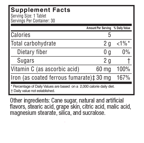 3 Month Supply Chewable Bariatric Multivitamin