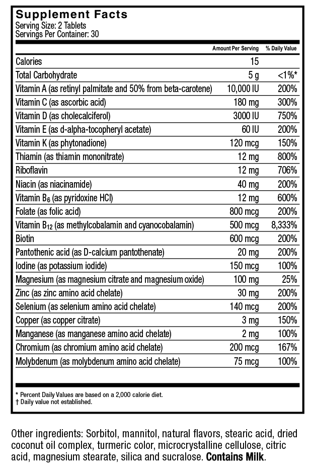 Bariatric Multivitamin - Chewable
