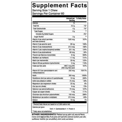 Bariatric Multivitamin Soft Chew - Strawberry